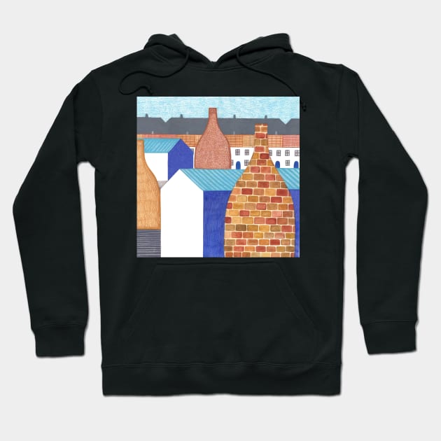 STOKE ON TRENT: SERIES Hoodie by shelleyjayne